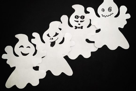 Fantômes décoratifs Halloween
